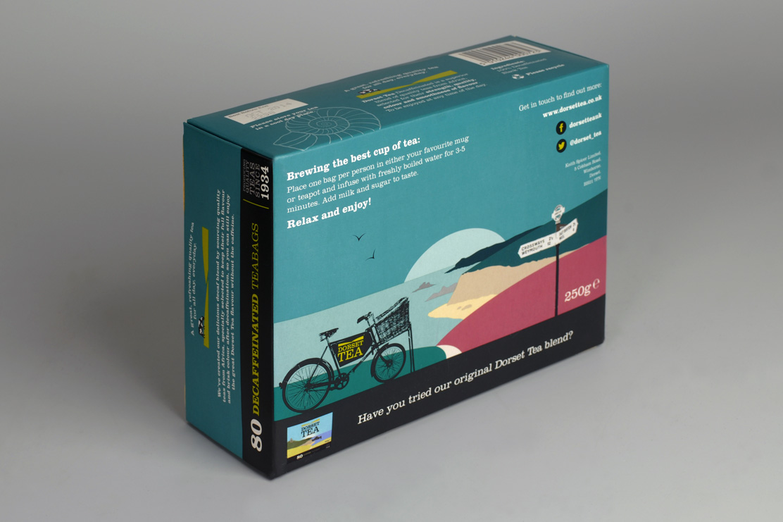 Dorset Tea packaging design